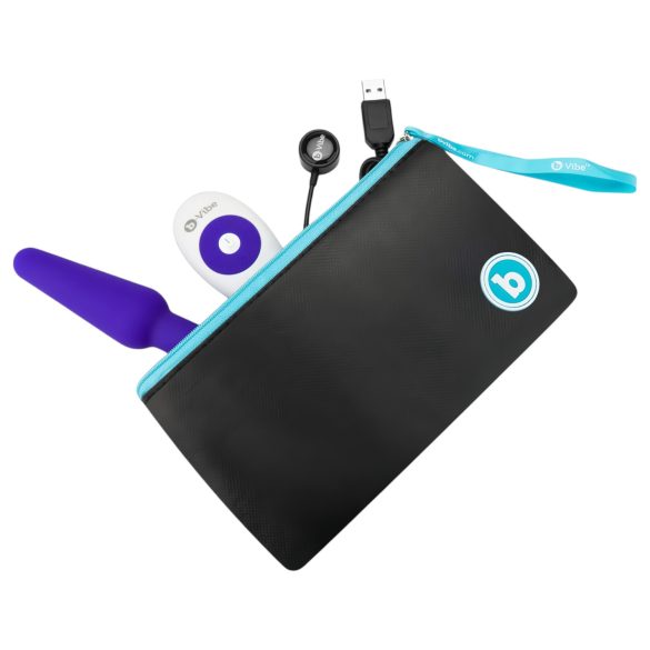 b-Vibe trio - Vibrador anal 3 motores (roxo)