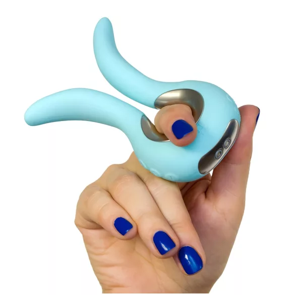 G-vibe Mini - vibrador ponto G recarregável USB - silicone verde menta