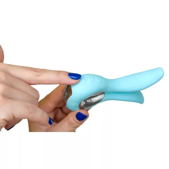 G-vibe Mini - vibrador ponto G recarregável USB - silicone verde menta