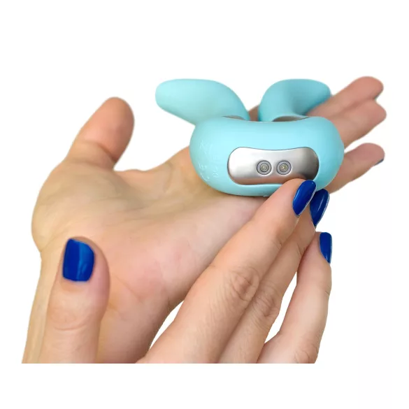 G-vibe Mini - vibrador ponto G recarregável USB - silicone verde menta