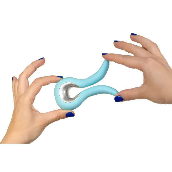 G-vibe Mini - vibrador ponto G recarregável USB - silicone verde menta