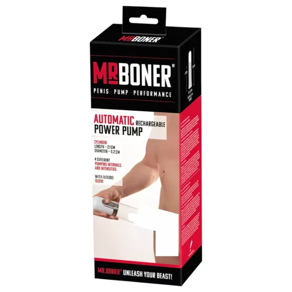 Mister Boner Automatic - bomba peniana automática recarregável