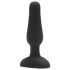 b-Vibe Novice - vibrador anal para iniciantes - silicone preto