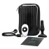 b-Vibe Novice - vibrador anal para iniciantes - silicone preto