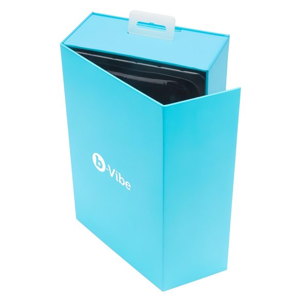 b-Vibe Novice - vibrador anal para iniciantes - silicone preto