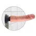 King Cock - vibrador com ventosa 23 cm - cor pele