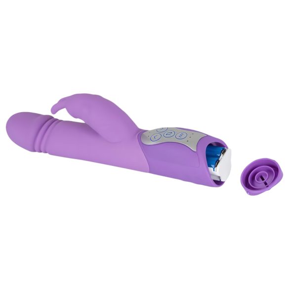 SMILE Push - vibrador clitoriano com braço impulsor (roxo)