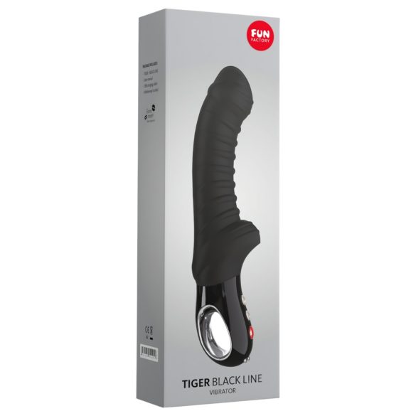 Fun Factory Tiger G5 - vibrador de ponto G à prova d’água (preto)