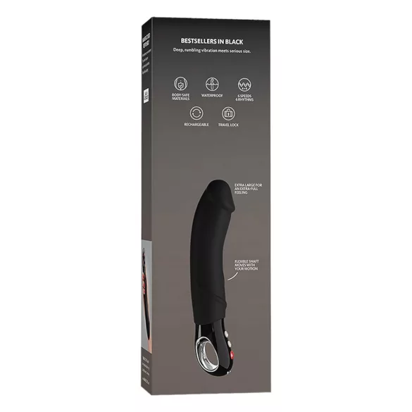 Fun Factory Big Boss - vibrador ponto G à prova d'água - preto