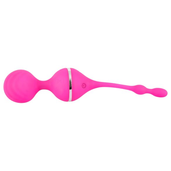 SMILE - bola vaginal vibratória - silicone rosa