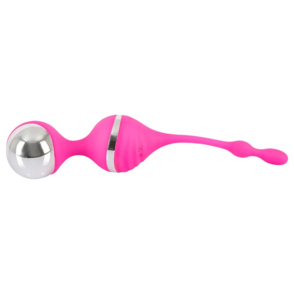 SMILE - bola vaginal vibratória - silicone rosa