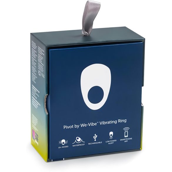 We-Vibe Pivot - anel peniano vibratório recarregável - azul noite