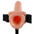 Pipedream - Fetish Strap-on 7 - vibrador com arnês (cor natural)