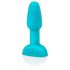 b-Vibe - vibrador anal com esferas rotativas - silicone turquesa