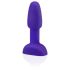 b-Vibe Rimming - vibrador anal com contas giratórias (roxo)
