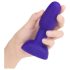 b-Vibe Rimming - vibrador anal com contas giratórias (roxo)