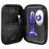 b-Vibe Rimming - vibrador anal com contas giratórias (roxo)