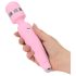 Pillow Talk Cheeky Wand - vibrador massageador recarregável (rosa)