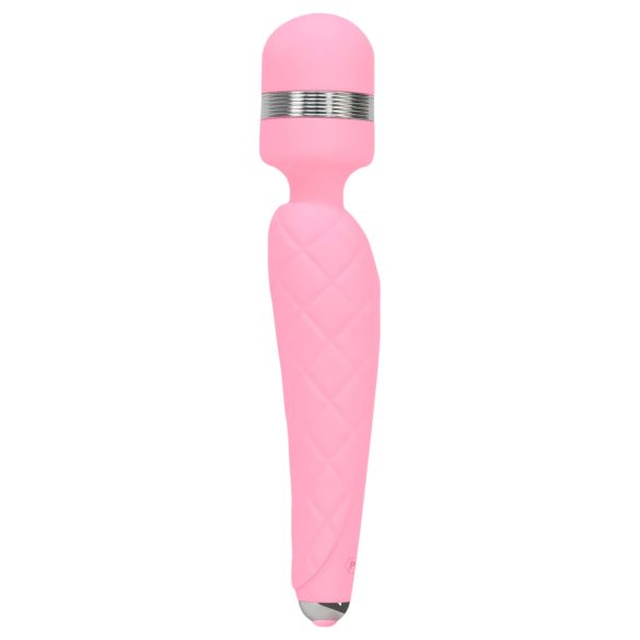 Pillow Talk Cheeky Wand - vibrador massageador recarregável (rosa)