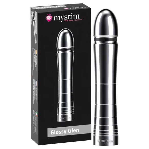 mystim Glossy Glen - dildo elétrico