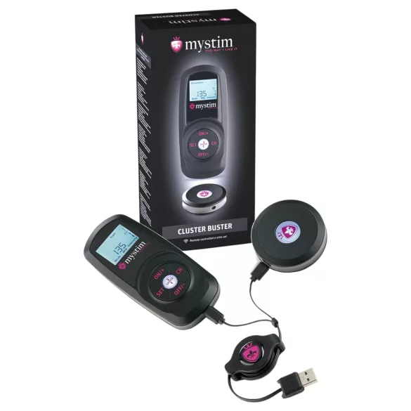 Mystim - controle remoto para eletro brinquedos - conjunto
