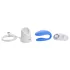 We-Vibe Match - vibrador casal recarregável à prova d'água - azul