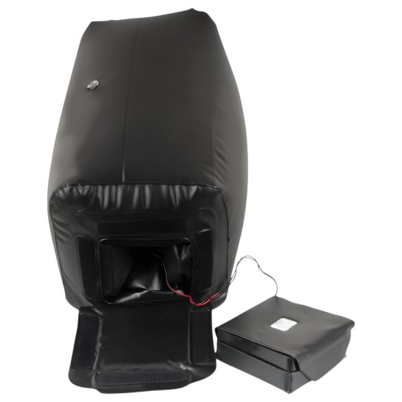 Dark Magic - máquina de sexo com cama a pilhas (preto)