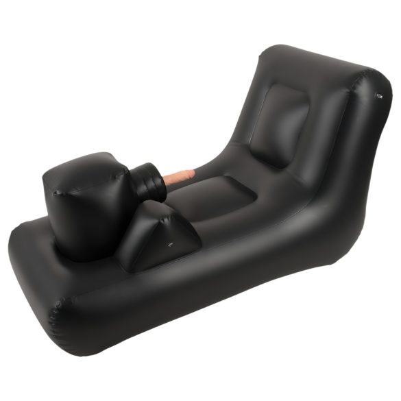 Dark Magic - máquina de sexo com cama a pilhas (preto)