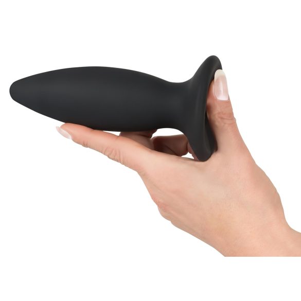 Black Velvets - vibrador anal iniciante recarregável - pequeno preto