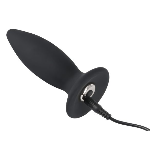 Black Velvets - vibrador anal iniciante recarregável - pequeno preto