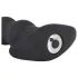 Black Velvets - vibrador anal recarregável com 5 esferas - silicone preto