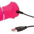 Happyrabbit - vibrador com movimento e estimulador de clitóris recarregável