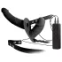 Double Thruster - vibrador duplo com cinta - preto