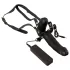 Double Thruster - vibrador duplo com cinta - preto