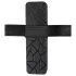 Double Thruster - vibrador duplo com cinta - preto