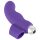 Smile - vibrador de dedo ondulado - silicone lilás