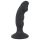 Black Velvets - vibrador anal com formato de pênis recarregável preto