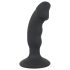 Black Velvets - vibrador anal com formato de pênis recarregável preto