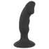 Black Velvets - vibrador anal com formato de pênis recarregável preto