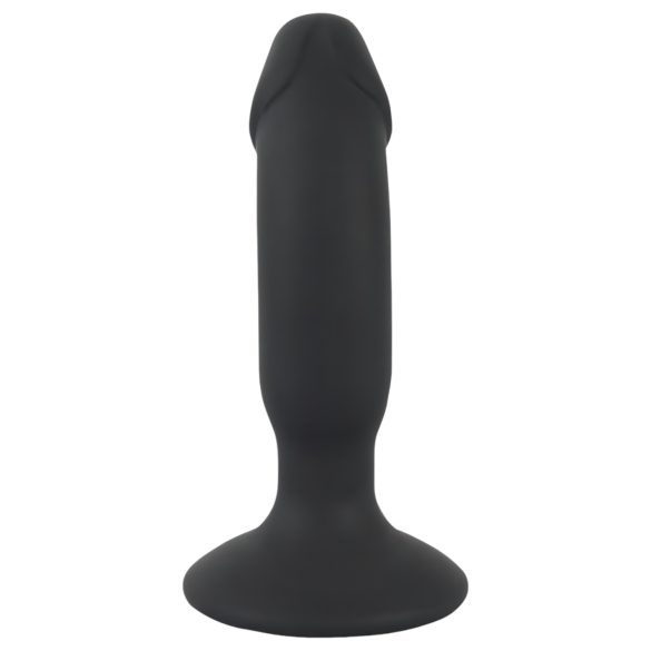 Black Velvets - vibrador anal com formato de pênis recarregável preto