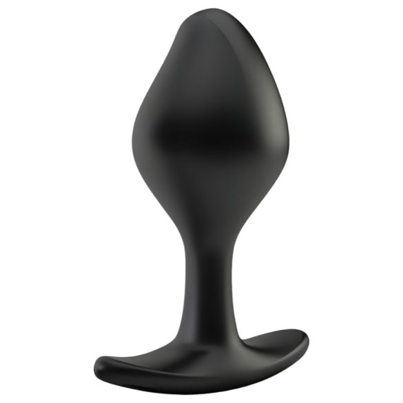 mystim Rocking Force S - plug anal elétrico pequeno - silicone preto