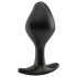 mystim Rocking Force S - plug anal elétrico pequeno - silicone preto