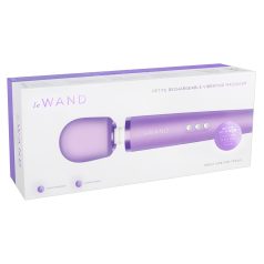 Le Wand Petite - vibrador massageador recarregável - lilás
