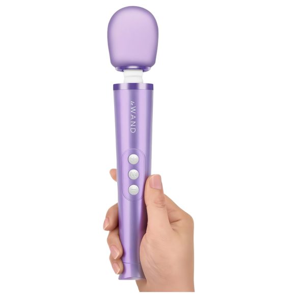 Le Wand Petite - vibrador massageador recarregável - lilás