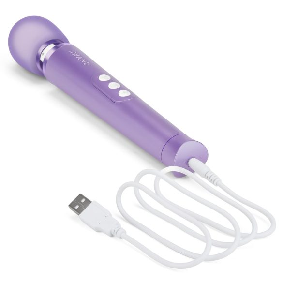 Le Wand Petite - vibrador massageador recarregável - lilás