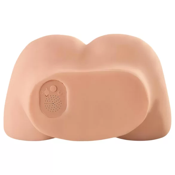 Pipedream Interactive Fuck Me Silly - masturbador de nádegas gemedoras (cor natural)