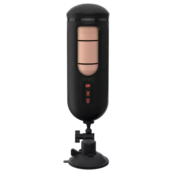 PDX Elite Mega Milker - masturbador automático vibrador masculino - preto
