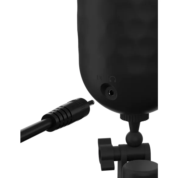 PDX Elite Mega Milker - masturbador automático vibrador masculino - preto