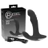 Rebel - vibrador massageador de próstata com esferas rotativas - silicone preto