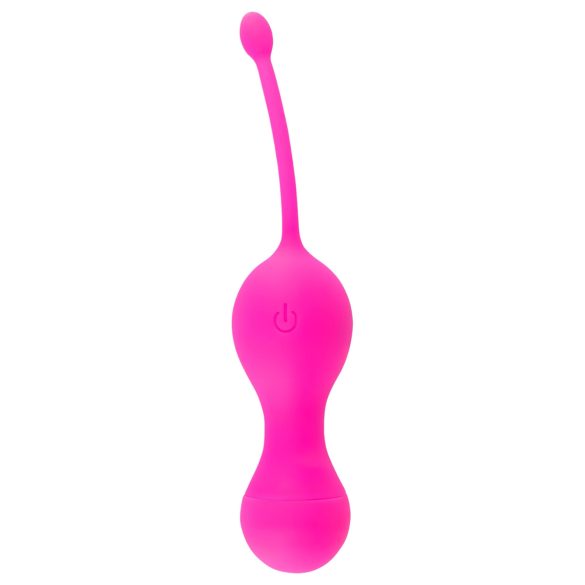SMILE Love Balls - ovo vibratório recarregável com controle remoto - rosa